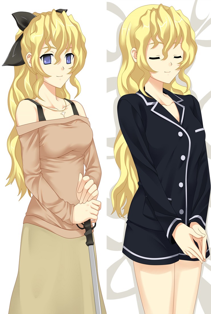 Katawa Shoujo Lilly Satou Anime Dakimakura Pillow Cover