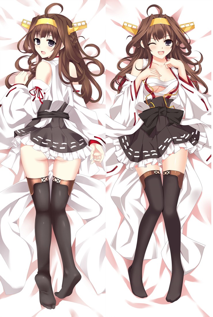 Kantai Collection Kongō Anime Dakimakura Pillow Cover
