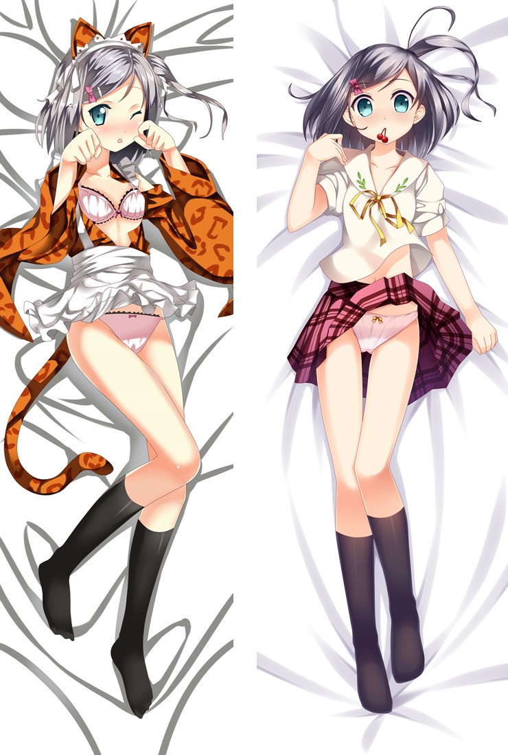 The "Hentai" Prince And The Stony Cat Tsukiko Tsutsukakushi Anime Dakimakura Pillow Cover
