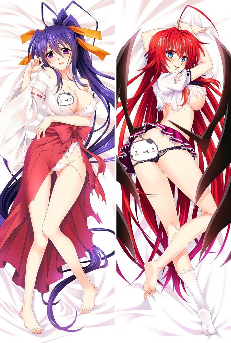 High School DxD Rias Gremory Anime Dakimakura Pillow Cover
