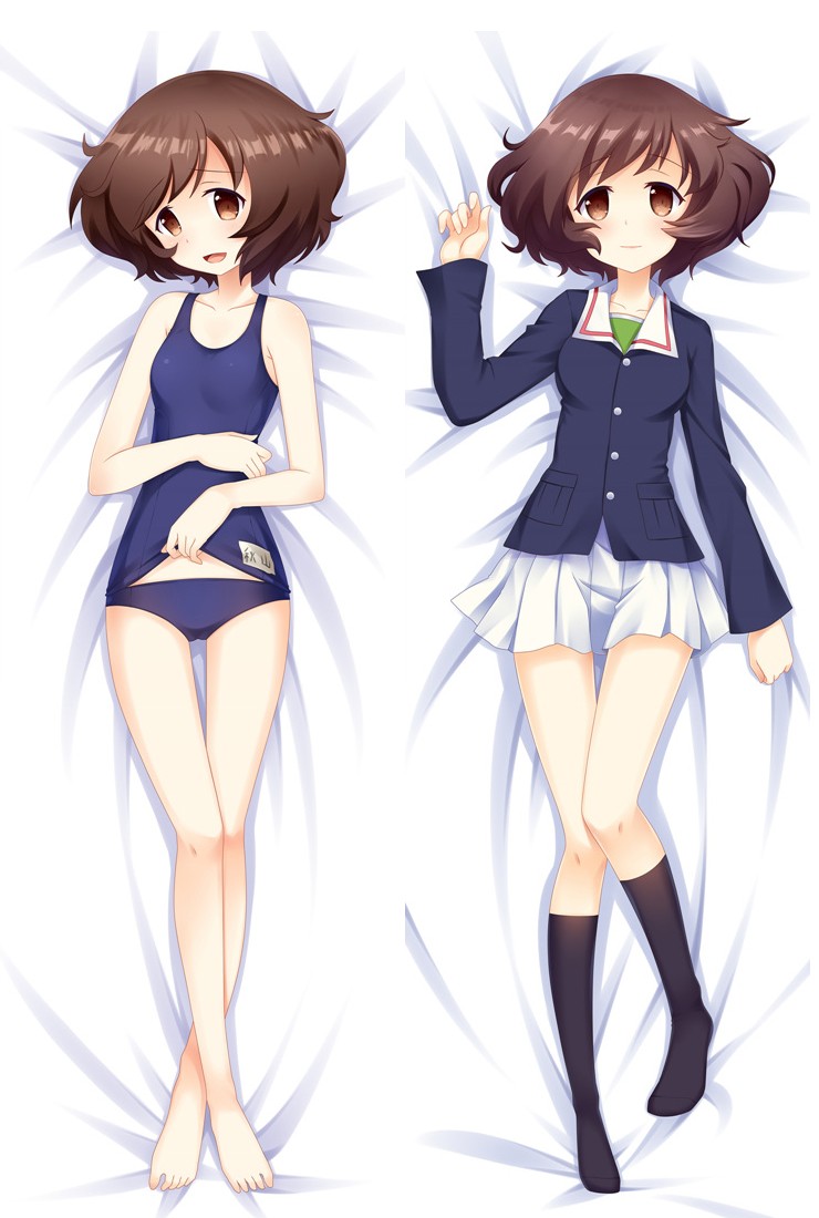 Girls und Panzer Miho Nishizumi Anime Dakimakura Pillow Cover