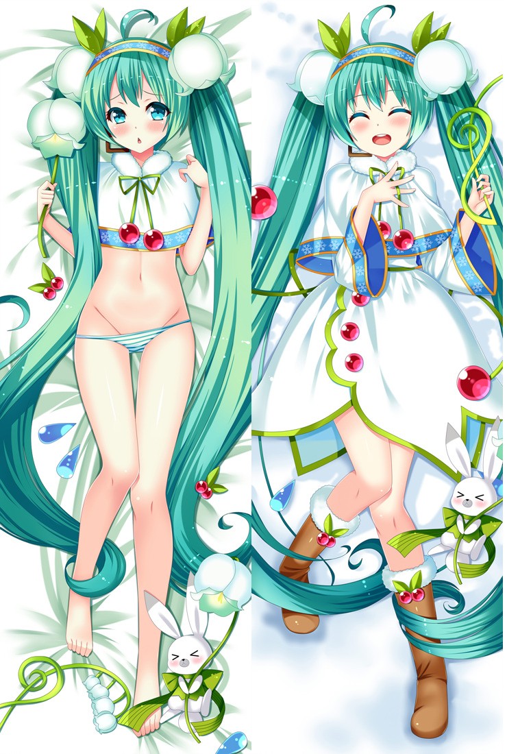 Hatsune Miku Anime Dakimakura Pillow Case