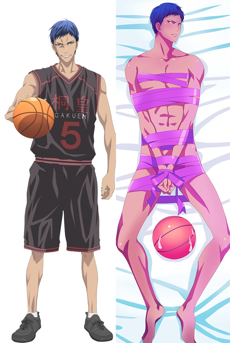 Kuroko's Basketball Daiki Aomine Anime Dakimakura Pillow Case