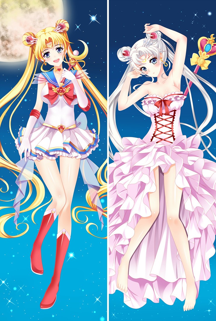 Sailor Moon Usagi Tsukino Sailor Moon Anime Dakimakura Pillow Case