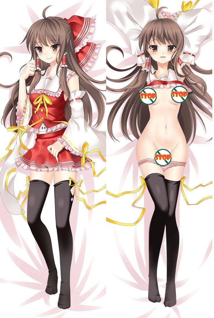 Touhou Project Reimu Hakurei Anime Dakimakura Pillow Case
