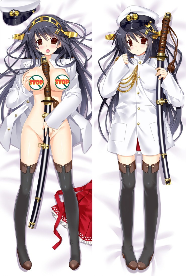 Kantai Collection Haruna Anime Dakimakura Pillow Case