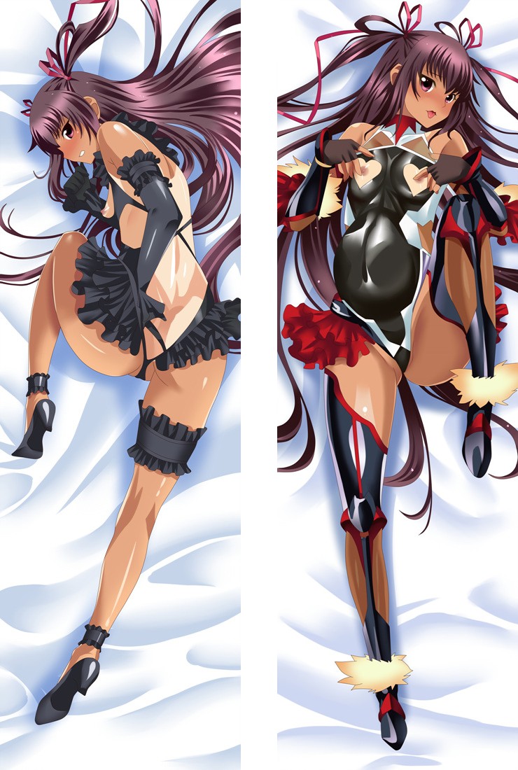 Taimanin Asagi Mizuki yukikaze Anime Dakimakura Pillow Case