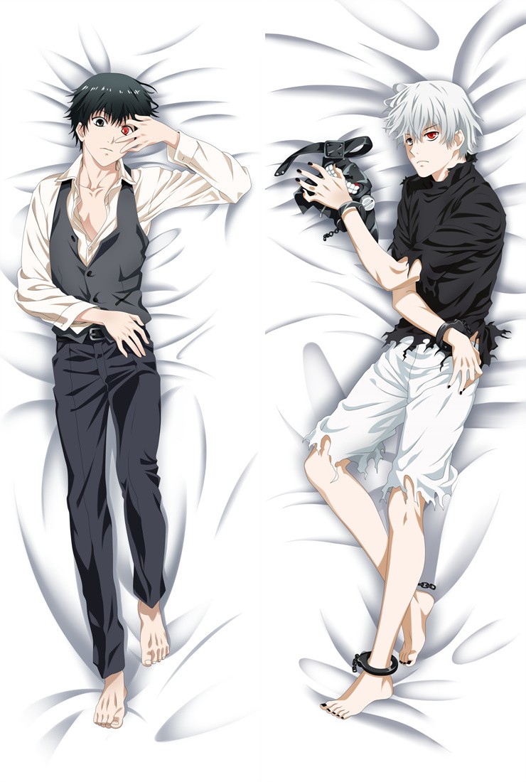 Tokyo Ghoul Ken Kaneki Anime Dakimakura Pillow Case