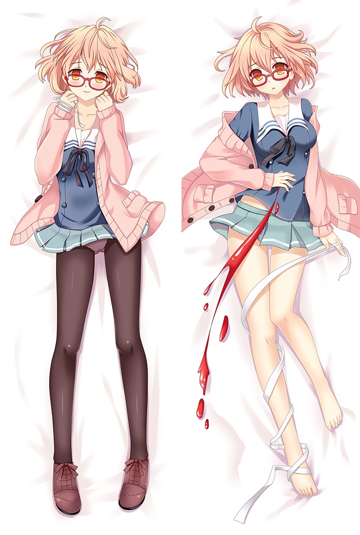 Beyond the Boundary Mirai Kuriyama Anime Dakimakura Pillow Case