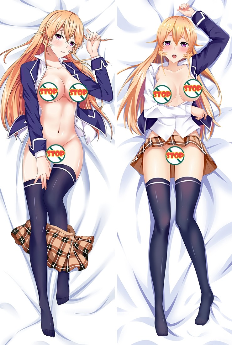 Food Wars!: Shokugeki no Soma Nakiri erina Anime Dakimakura Body Pillow Cover
