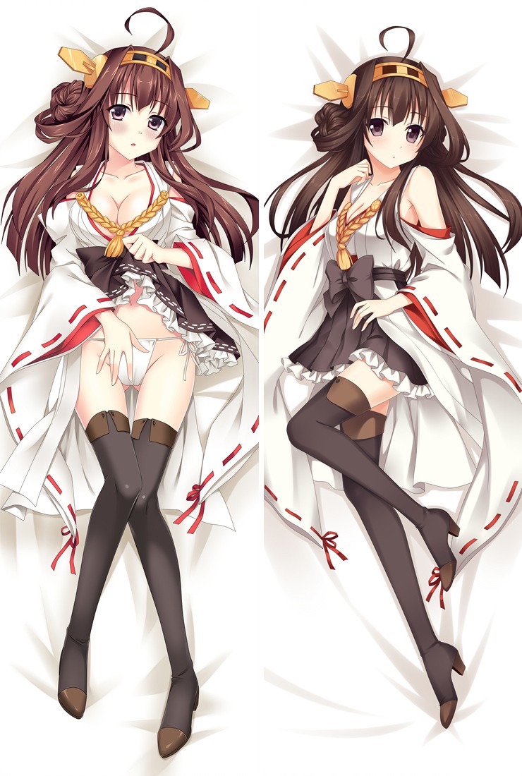 Kantai Collection Kongō Anime Dakimakura Pillow Case