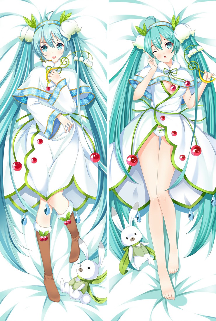 Hatsune Miku Anime Dakimakura Pillow Case