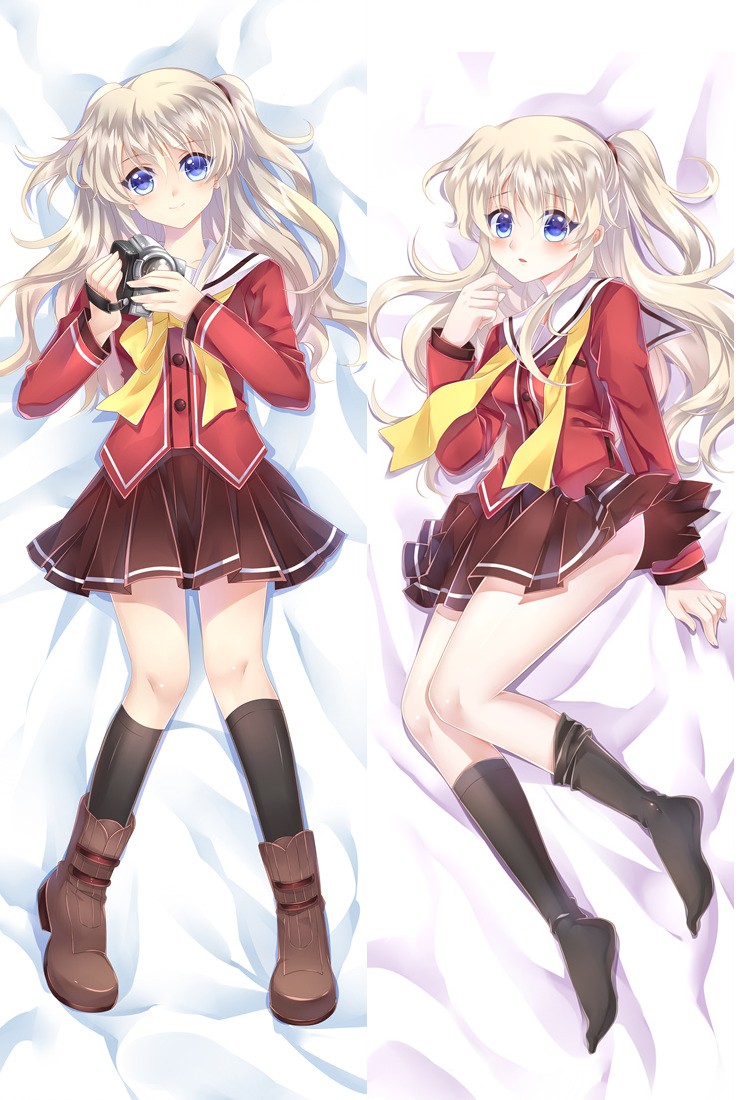 Charlotte Nao Tomori Anime Dakimakura Pillow Case