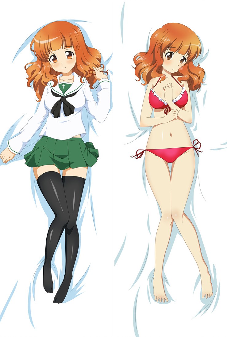 Girls und Panzer Saori Takebe Anime Dakimakura Pillow Case