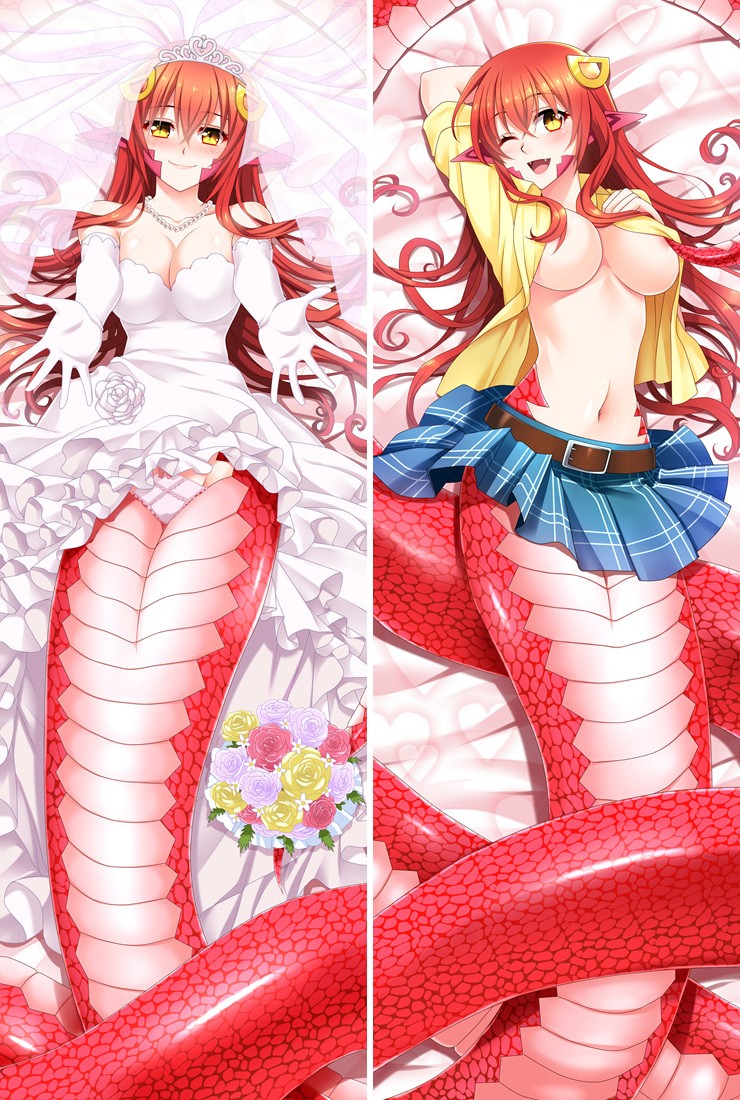 Monster Musume No Iru Nichijou Miia Anime Dakimakura Pillow Case