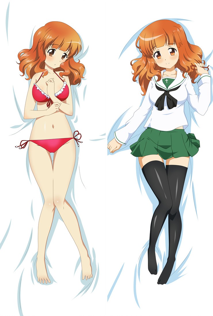 Girls und Panzer Saori Takebe Anime Dakimakura Pillow Case