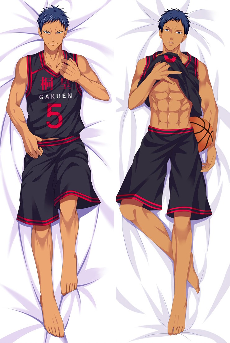 Kuroko's Basketball Daiki Aomine Anime Dakimakura Pillow Case
