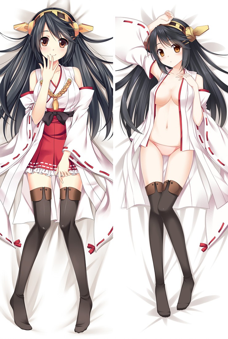 Kantai Collection Haruna Anime Dakimakura Pillow Case