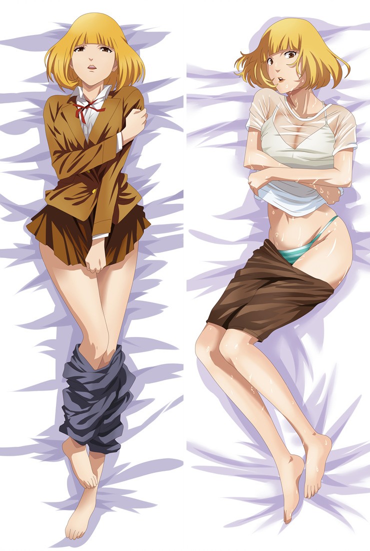 Prison School Hana Midorikawa Anime Dakimakura Pillow Case