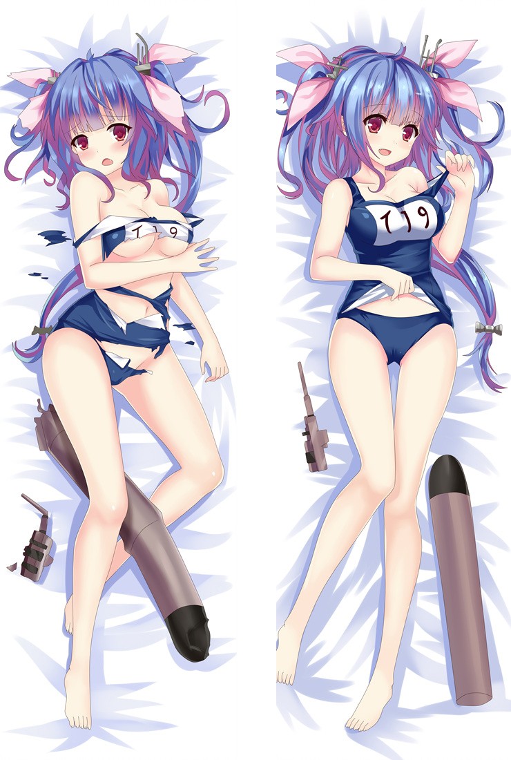 Kantai Collection I-19 Anime Dakimakura Pillow Case