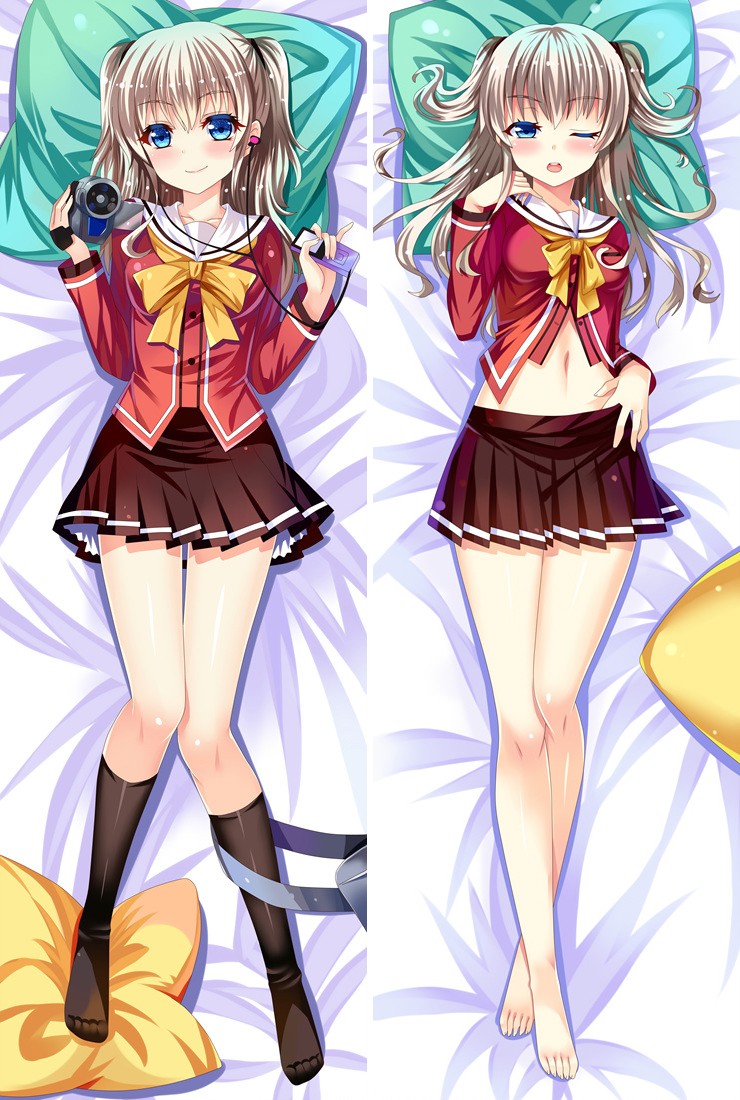 Charlotte Nao Tomori Anime Dakimakura Pillow Case