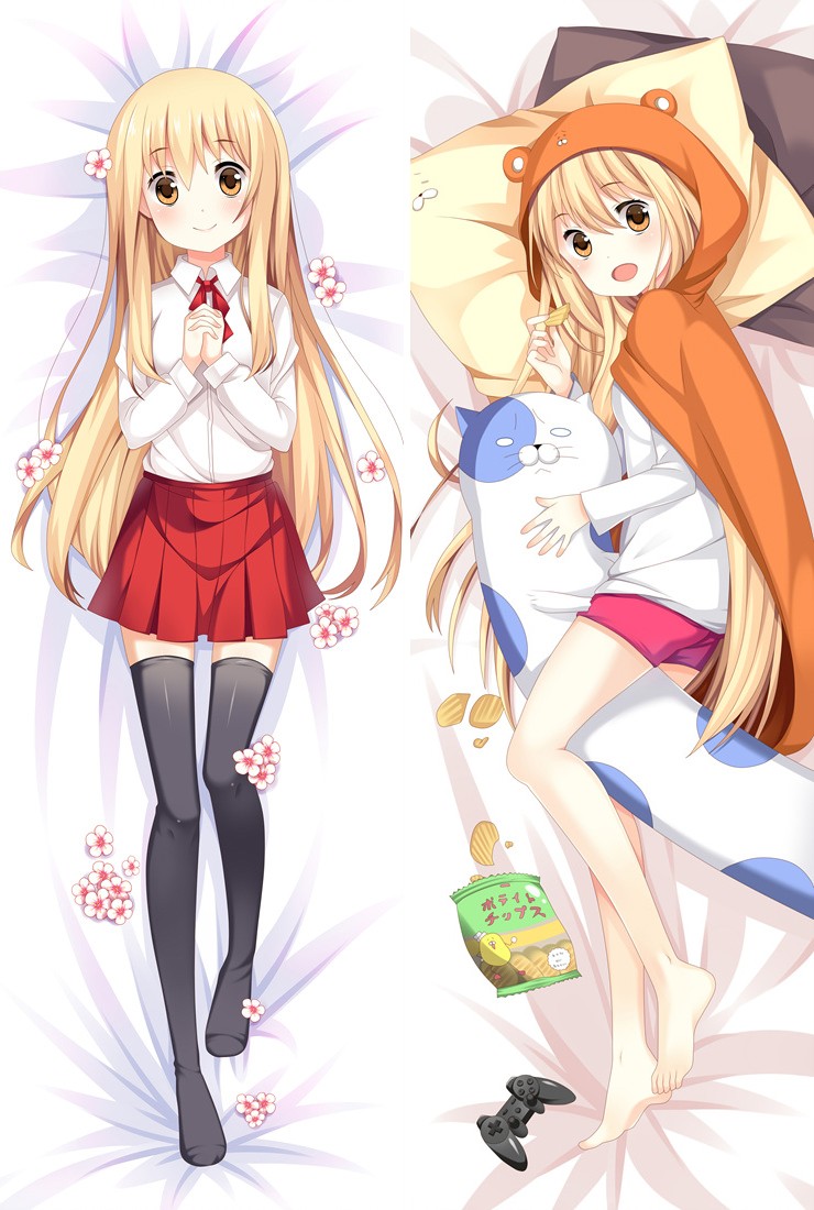 Himouto! Umaru-chan Umaru Doma Anime Dakimakura Pillow Case