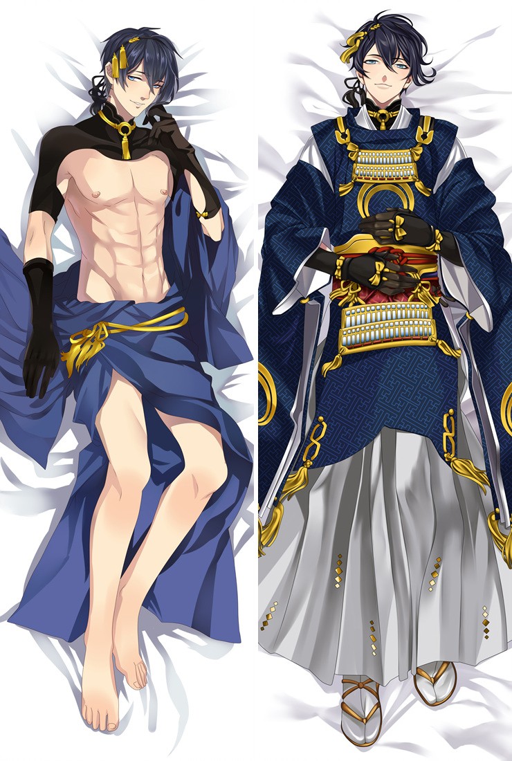 Touken Ranbu Mikazuki Munechika Anime Dakimakura Pillow Case