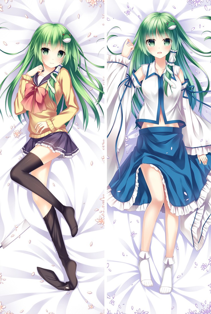 Touhou Project Sanae Kochiya Anime Dakimakura Pillow Case