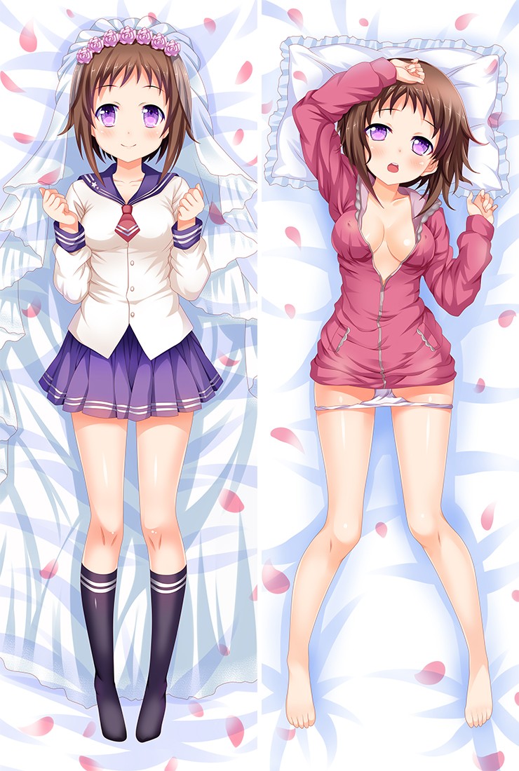 My Wife is the Student Council President Ui Wakana Anime Dakimakura Pillow Case