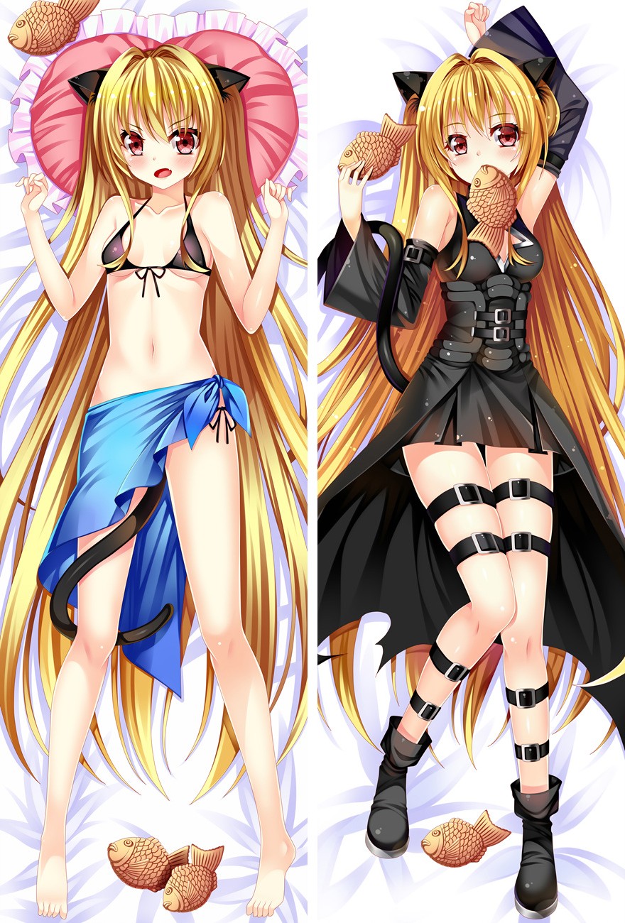 To Love-Ru Golden Darkness Yami Anime Dakimakura Pillow Case