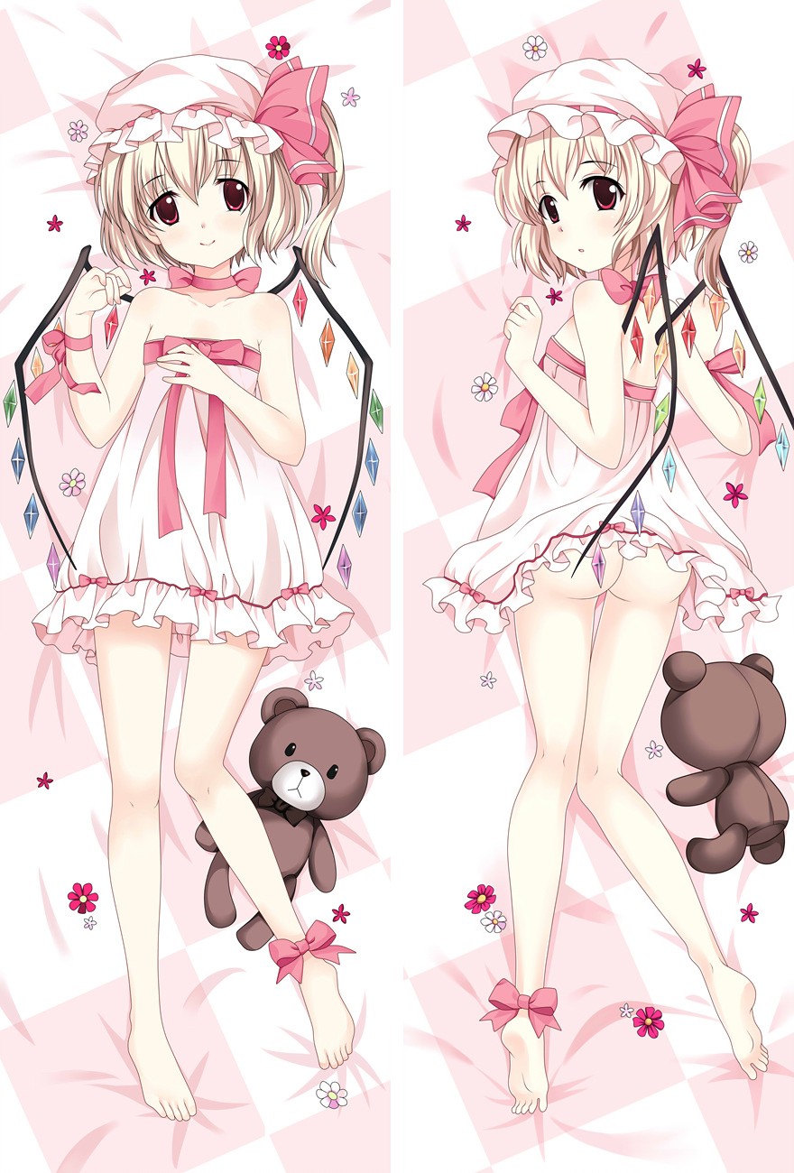 Touhou Project Flandre Scarlet Anime Dakimakura Pillow Case