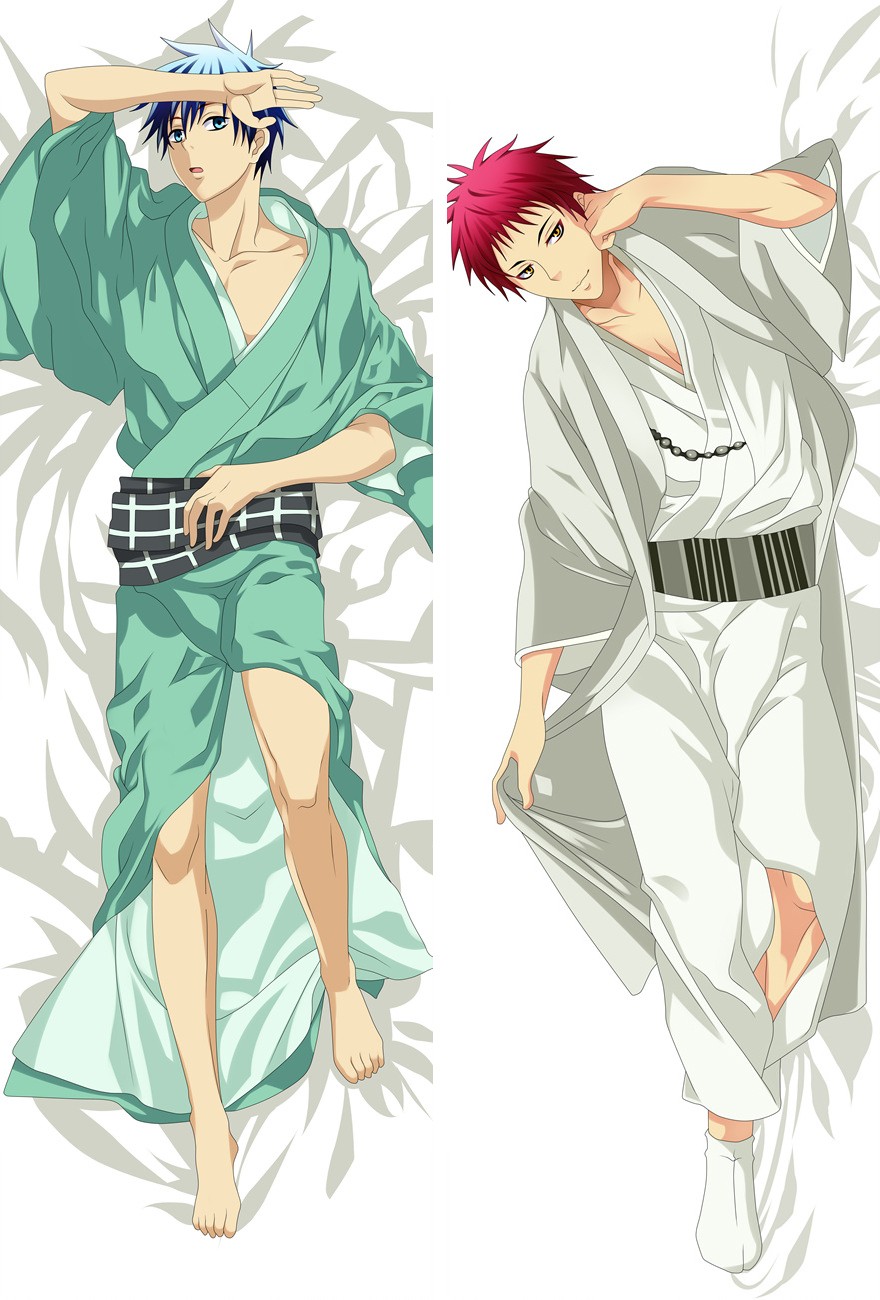 Kuroko's Basketball Tetsuya Kuroko Seijūrō Akashi Anime Dakimakura Pillow Case