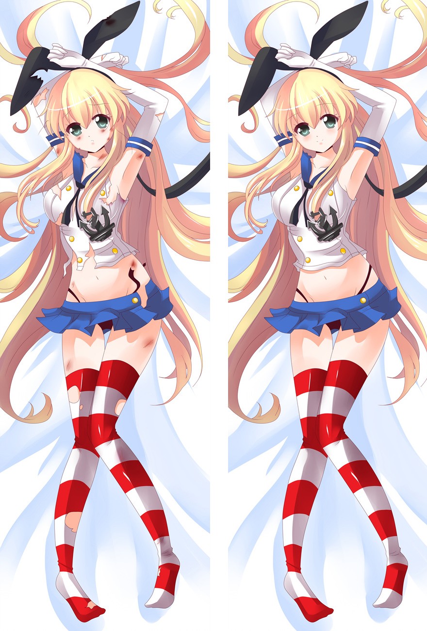 Kantai Collection Shimakaze Anime Dakimakura Pillow Case