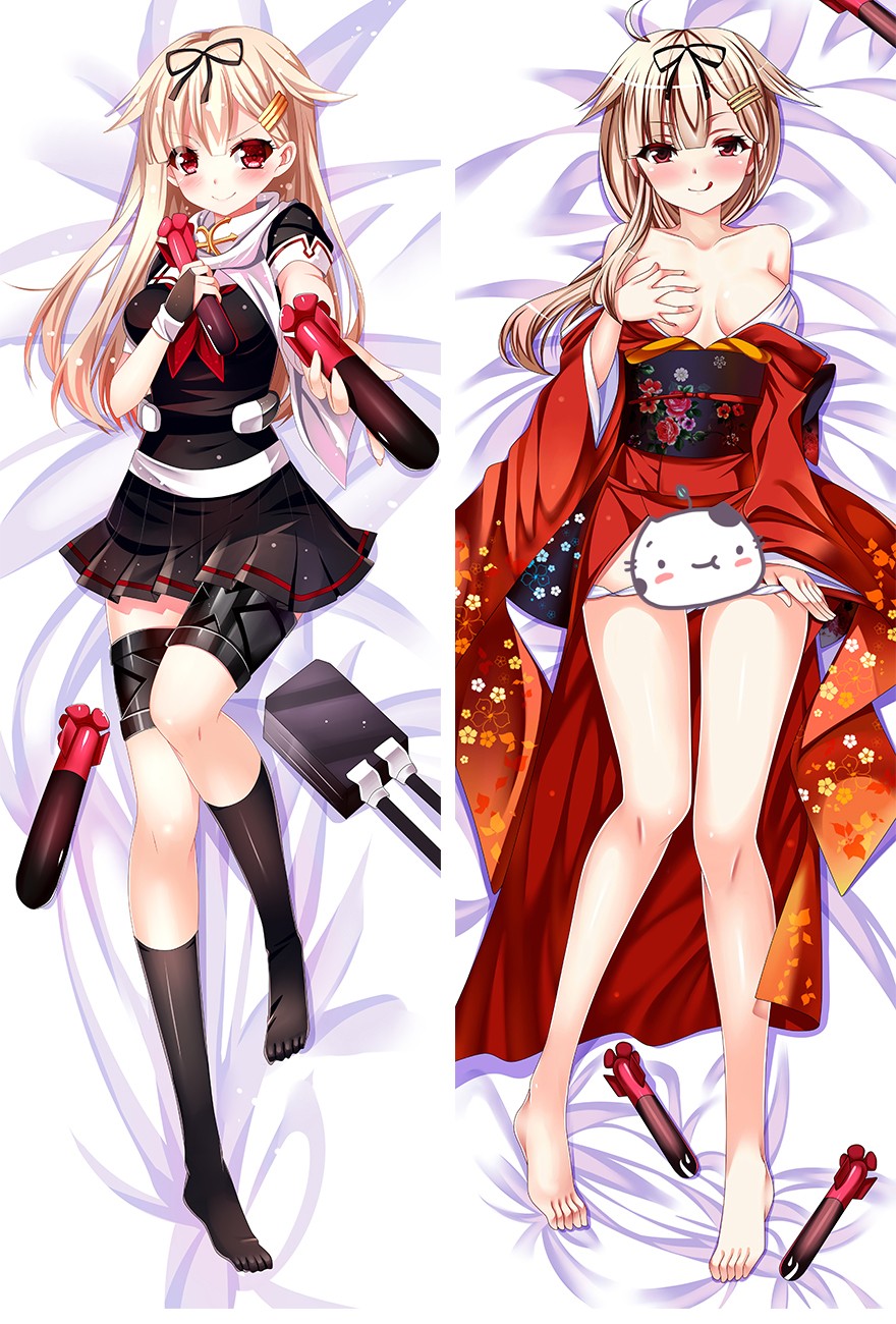 Kantai Collection Yuudachi Anime Dakimakura Pillow Cover