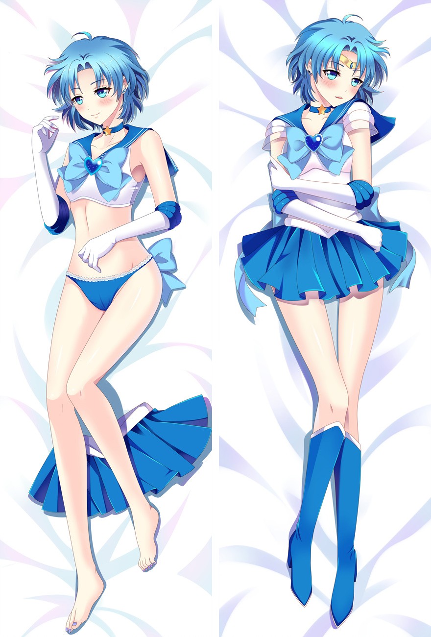 Sailor Moon Ami Mizuno Anime Dakimakura Pillow Case