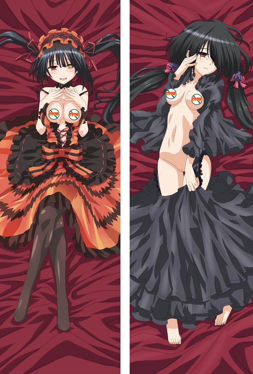 Date A Live Kurumi Tokisaki Anime Dakimakura Pillow Case