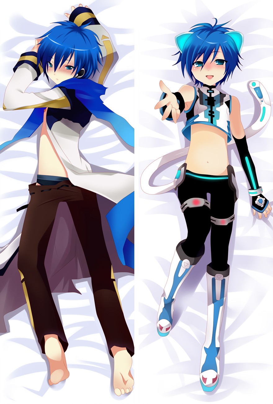 VOCALOID 2 Kaito Anime Dakimakura Pillow Case