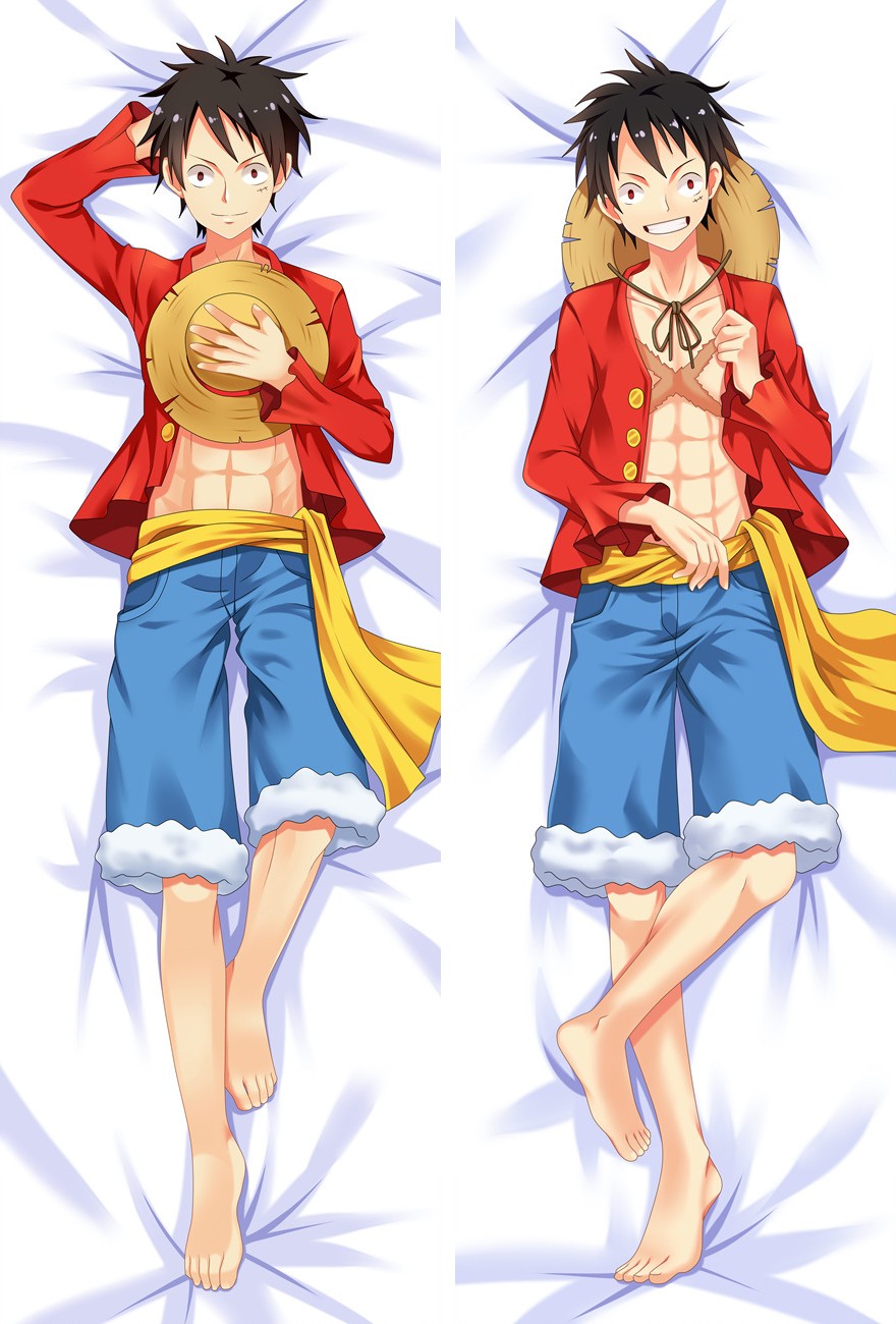 One Piece Monkey D. Luffy Anime Dakimakura Pillow Case