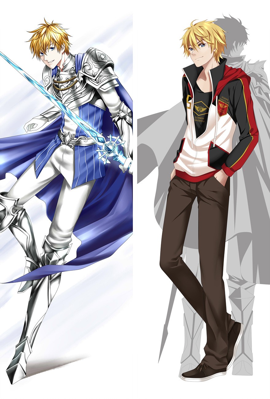 The King's Avatar Huang Shaotian Anime Dakimakura Pillow Case