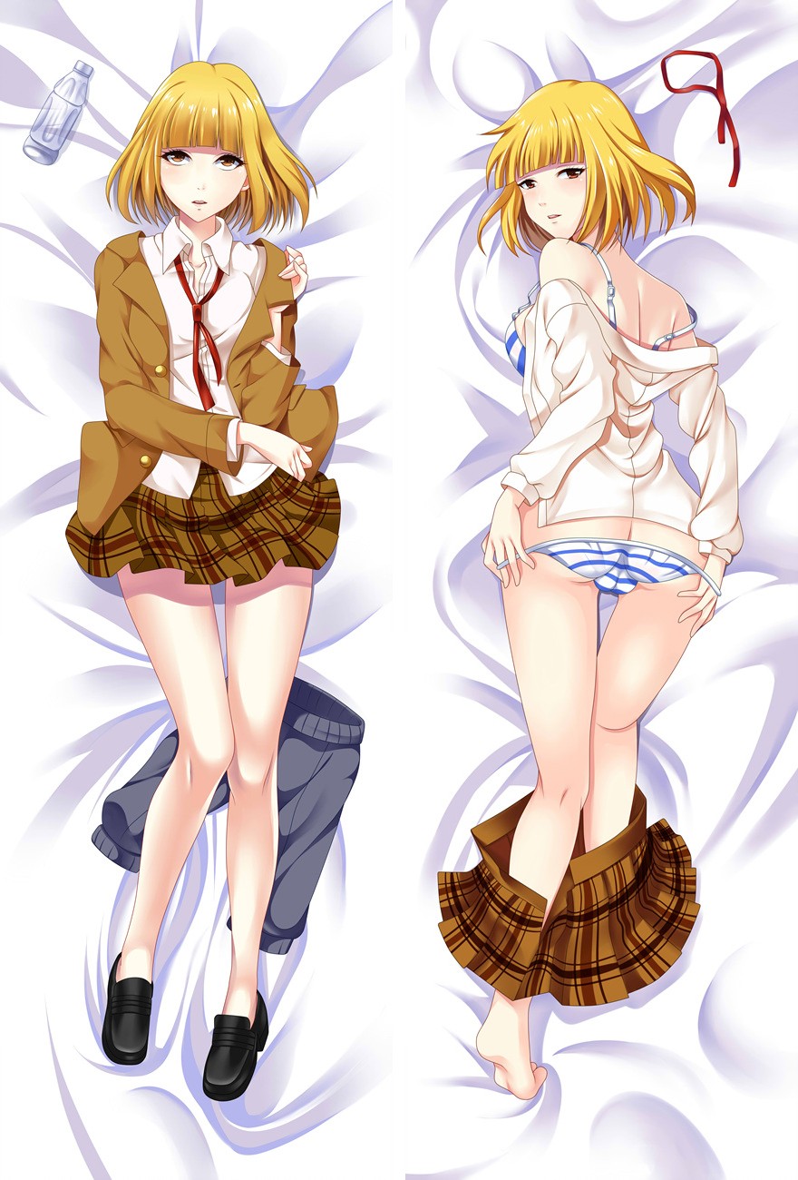 Prison School Hana Midorikawa Anime Dakimakura Pillow Case
