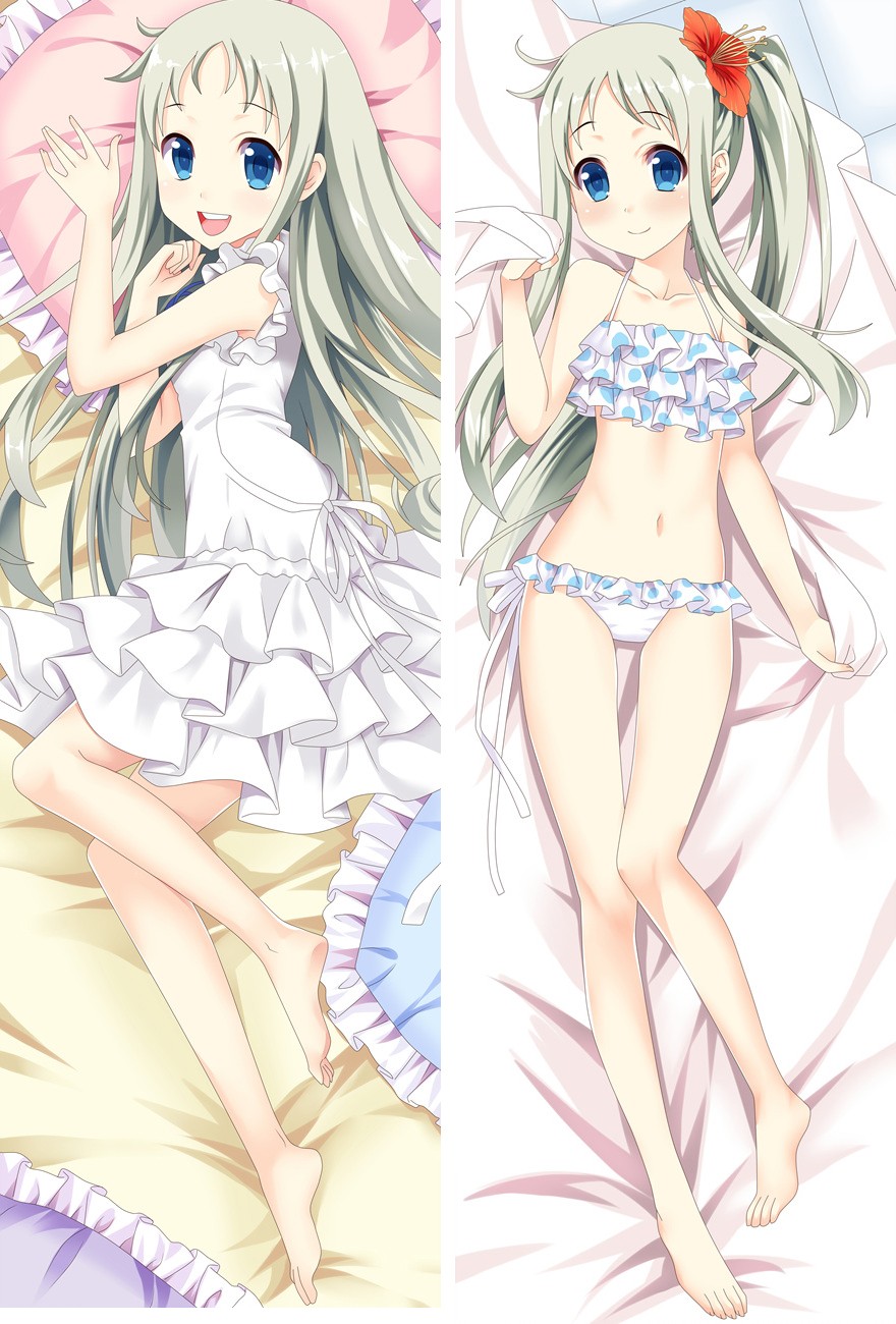 Anohana The Flower We Saw That Day Meiko Honma Menma Anime Dakimakura Pillow Case