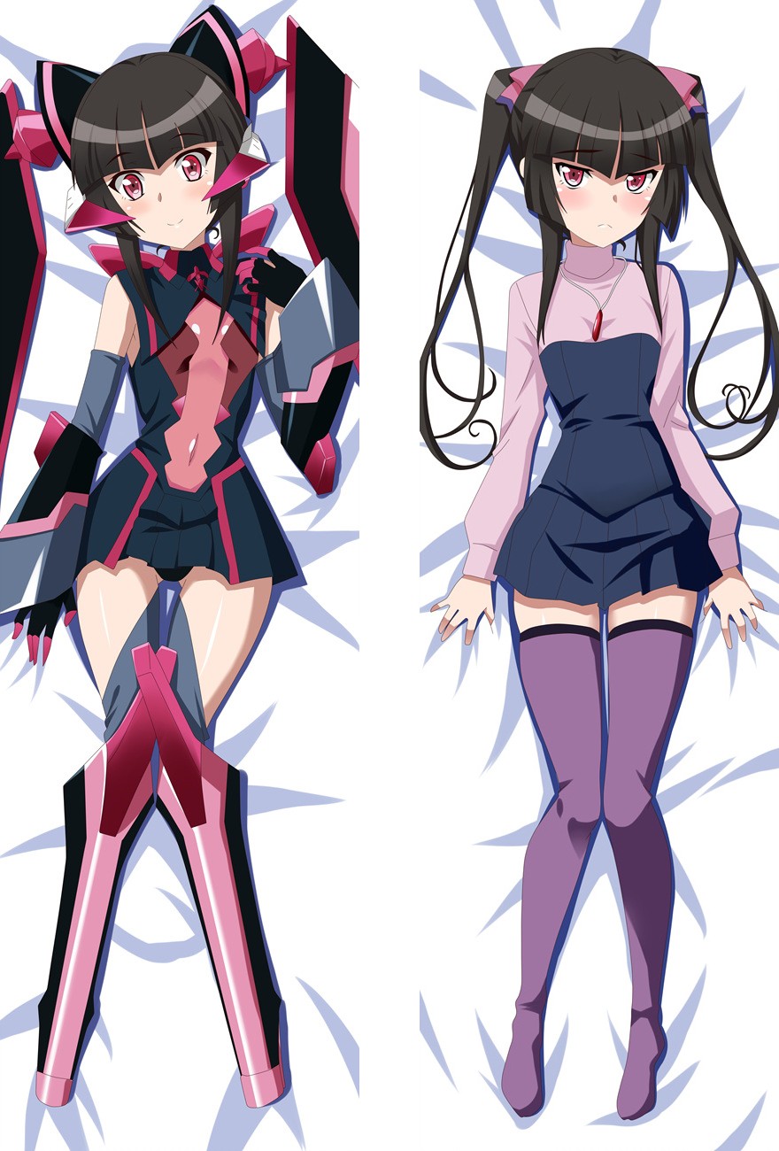 Symphogear Shirabe Tsukuyomi Anime Dakimakura Pillow Case