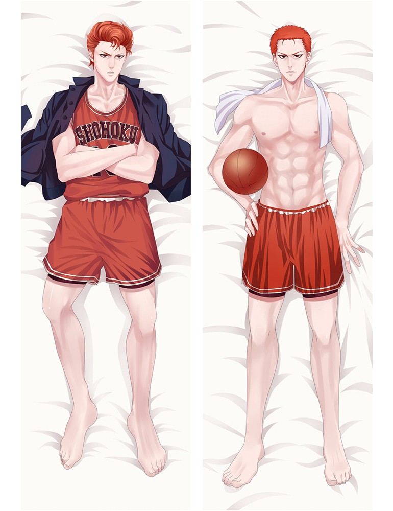 SLAM DUNK Sakuragi Hanamichi Anime Dakimakura Pillow Cover