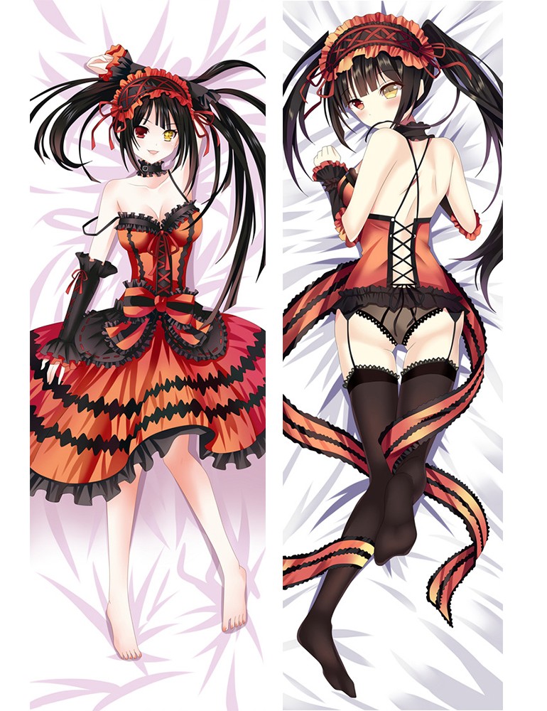 Date A Live Kurumi Tokisaki Anime Dakimakura Pillow Cover