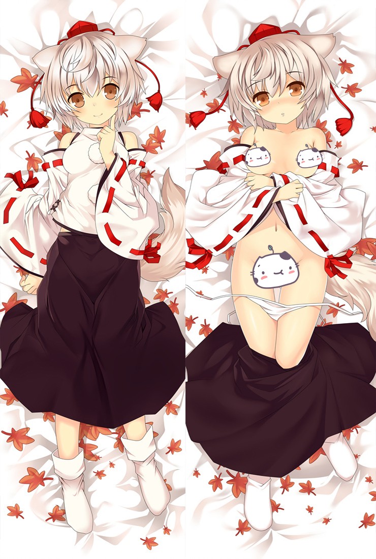 TouHou Project Inubashiri Momiji Anime Dakimakura Pillow Cover