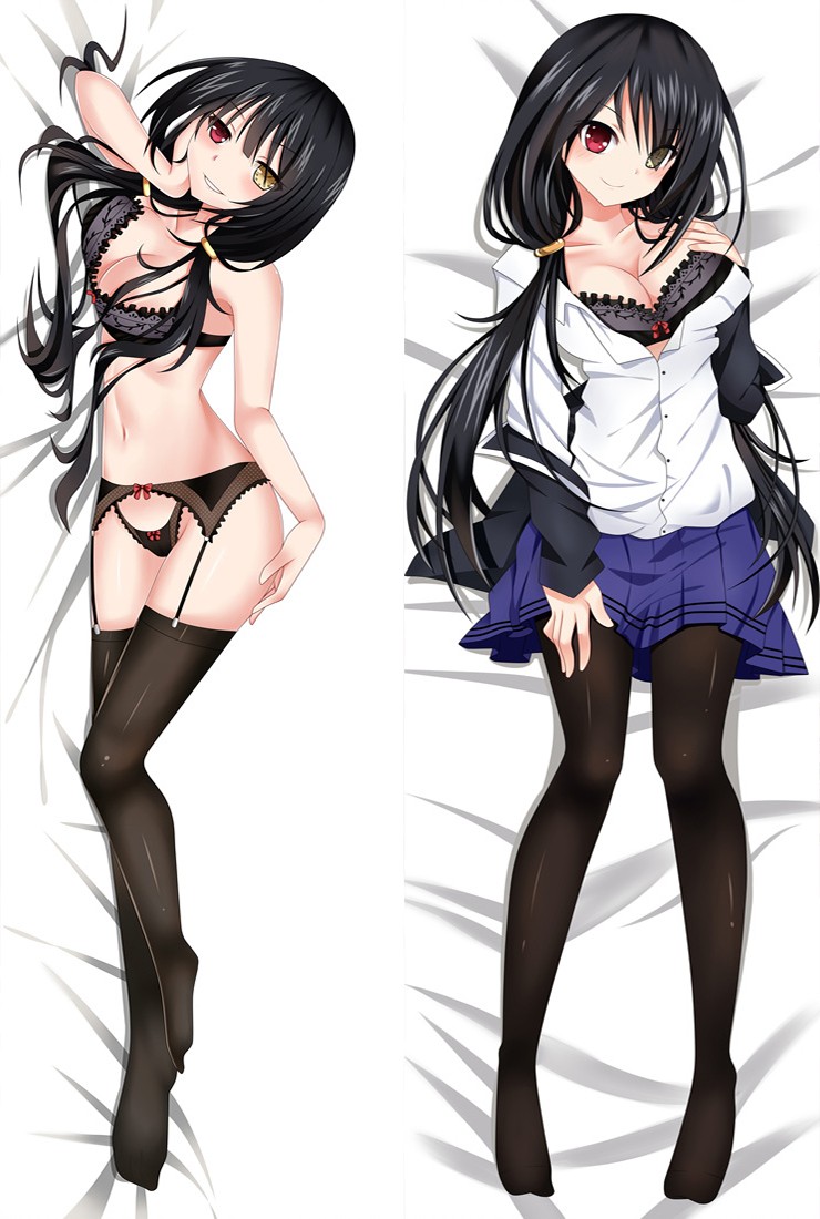 Date A Live Tokisaki Kurumi Anime Dakimakura Pillow Cover