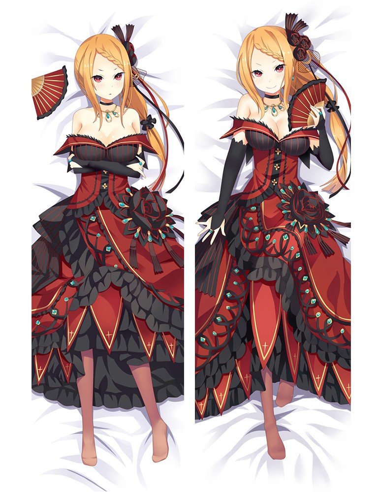 Re:Zero Priscilla Barielle Anime Dakimakura Pillow Cover
