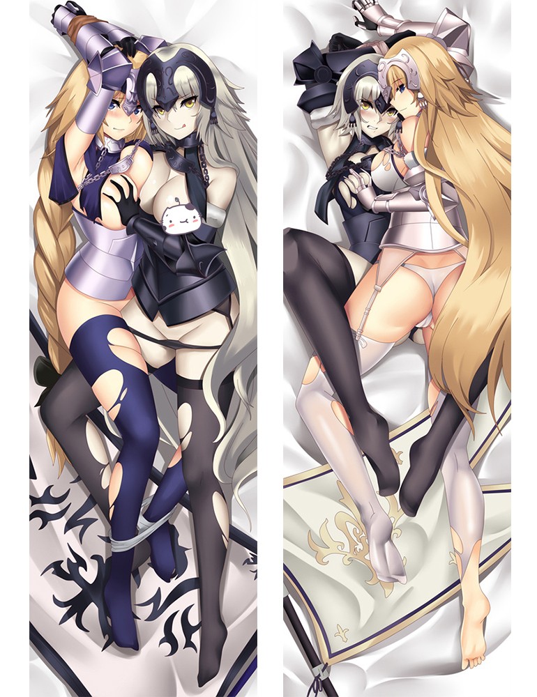 Fate/Grand Order Jeanne D'Arc Alter Santa Lily Anime Dakimakura Pillow Cover