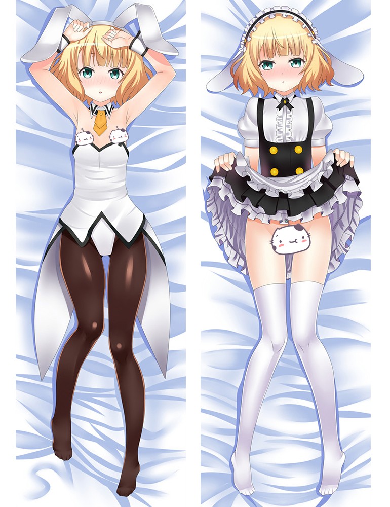 Is The Order A Rabbit Syaro Kirima Anime Dakimakura Pillow Cover
