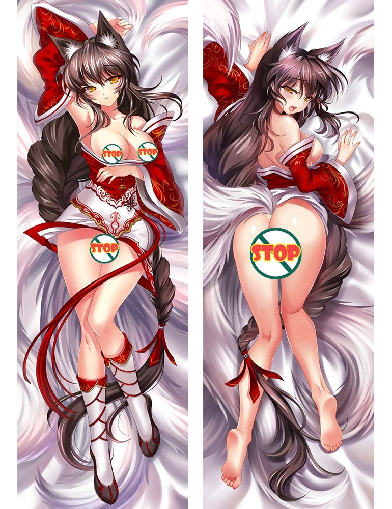 League of Legends LOL Ahri Anime Dakimakura Pillow Cover